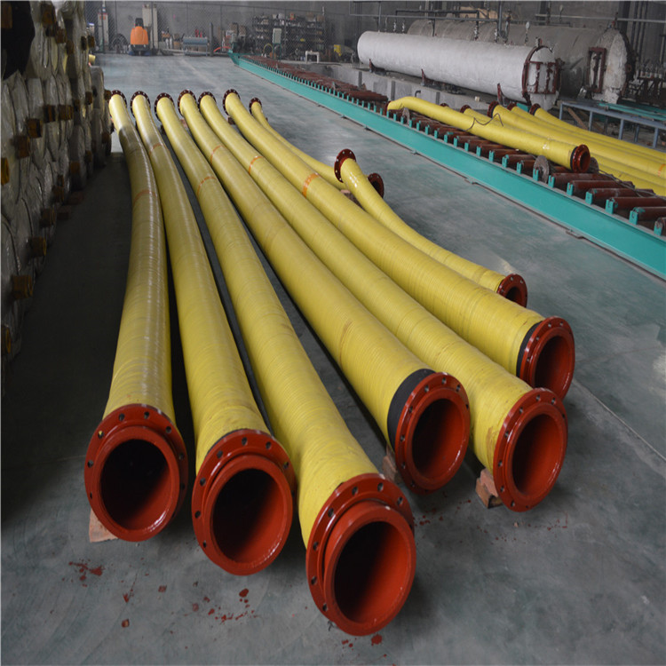 Rubber HDPE Dredging Suction Pipe Hose for Sand/Mud/Water Transportation