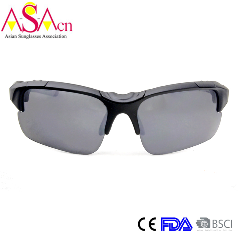 Men's Fashion Designer UV400 Protection PC Sport Sunglasses (14369)