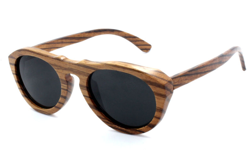 2014 Newest Fashion Zebra Wood Sunglasses (JN0004HQ)