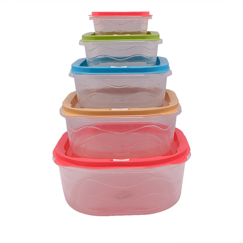 Best Choice 5PCS Plastic Lunch Box