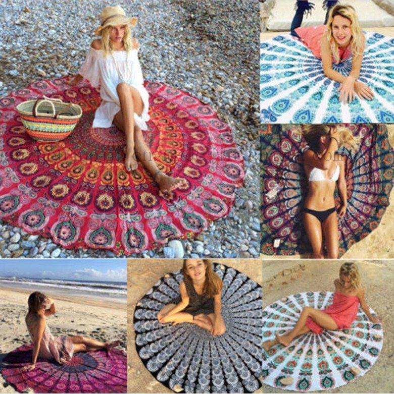 OEM Fashion Beach Towel and Pareo for Promotional Gift