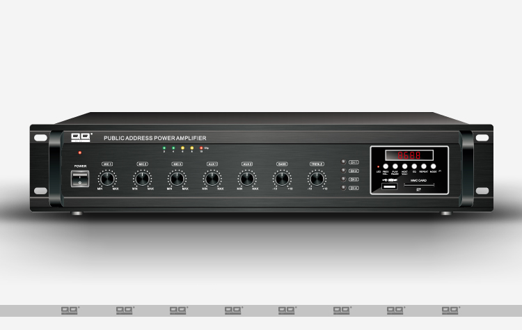 Power Amplifier 480W (USB+FM+Wireless Remote Control)