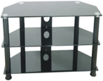 Hot Sell Morden Design TV Glass Stand (TS003)