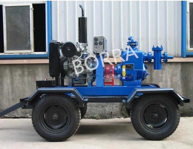 Mobile Diesel Engine Dewatering Water Pump