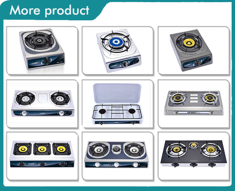 Cheap Price 3 Burners Table Top Gas Stove