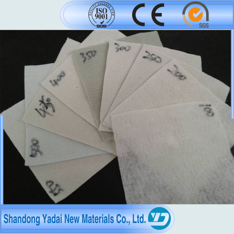 Fire Resistance Needle Punched Nonwoven Geotextile Polyester