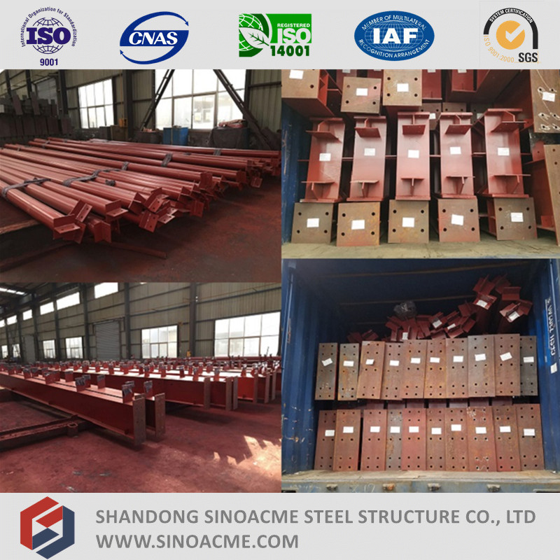 High Quality Turnkey Heavy Steel Structure for Building/Factory