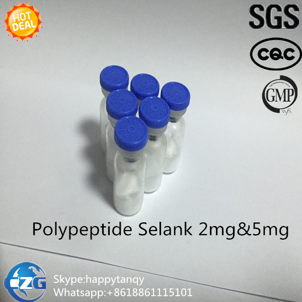 Human Growth Polypeptide Selank 5mg for Bodybuilding