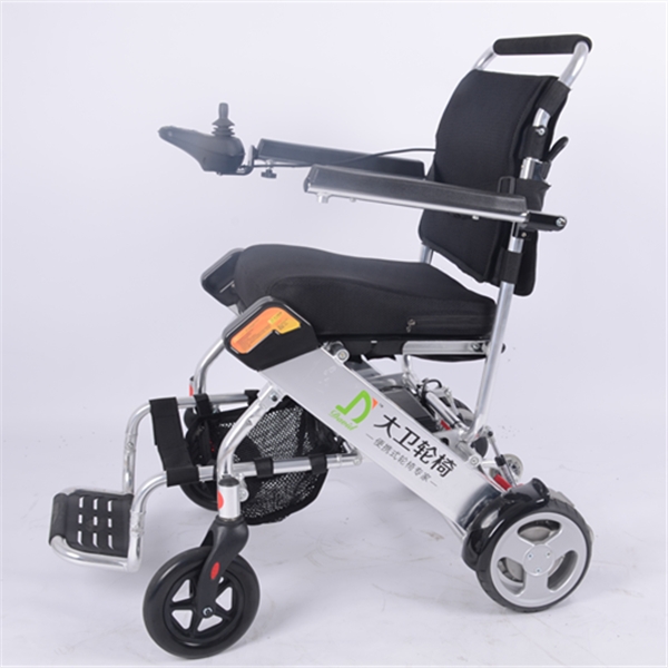 Lightweight Portable Folding Electric Wheelchair for Disabled