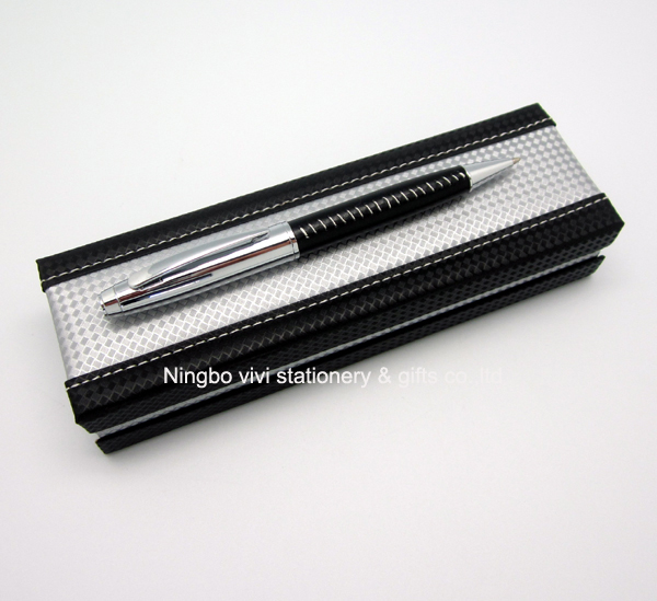 High Quality Leather Ball Pen for Custom Gift Set (BP0036A)