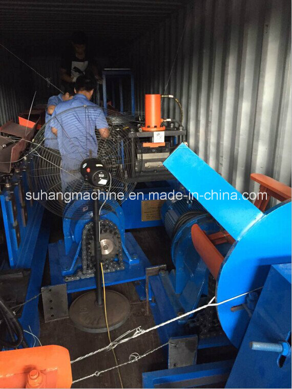 18 Main Rollers G. I Coil or Carbon Steel C Purlin Roll Forming Machine