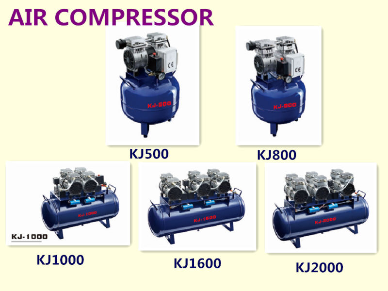 silent Air Compressor Dental Oil Free Air Compressor