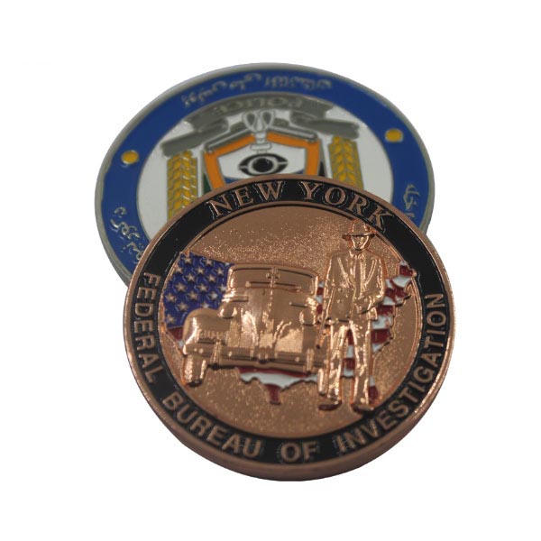 Custom Gift USA Logo Challenge Coin Advertisement