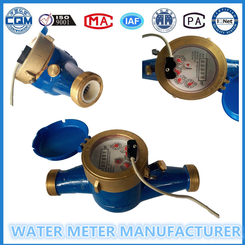 Brass Impulse Transfer Cold Water Meter