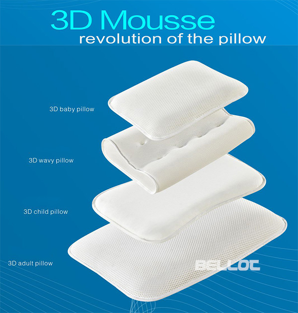 Washable Material 3D Air Mesh Pillow