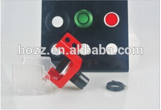 Durable PC Material Emergency Stop Lockout