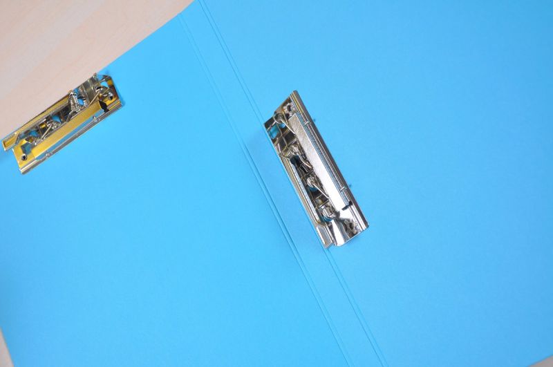 Paper Fill Folder with Dubble Metal Clip