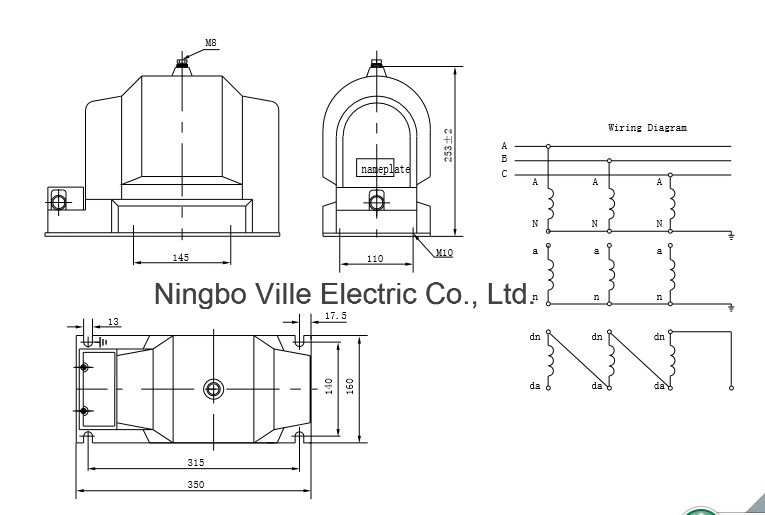 Potential Voltage Transformer (PT VT) Instrument Transformer