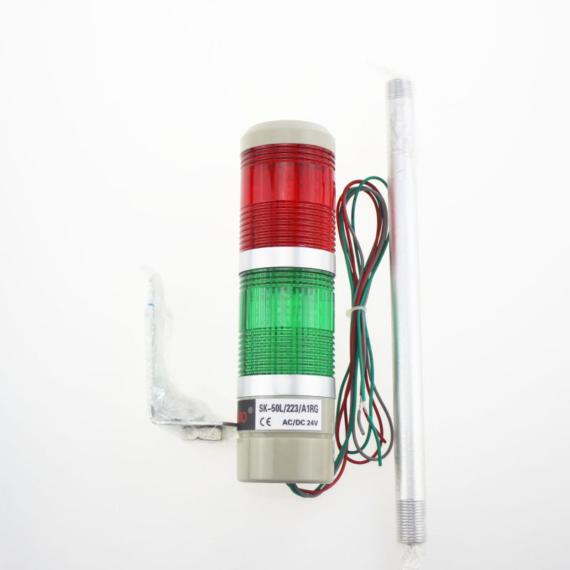 Green and Red LED Signal Warning Lamp, Industrial Tower Light