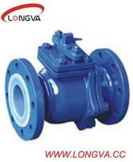 Flange Type Fluorine Lining Ball Valve