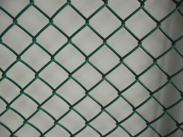 PVC Coated Hot Dipped Galvanized Wire Mesh Chain Link Fence