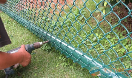 Manufacturer Price and High Quanlity Chain Link Fence /Professional Poly Coated or Galvanized Chain Link Fence for Sale