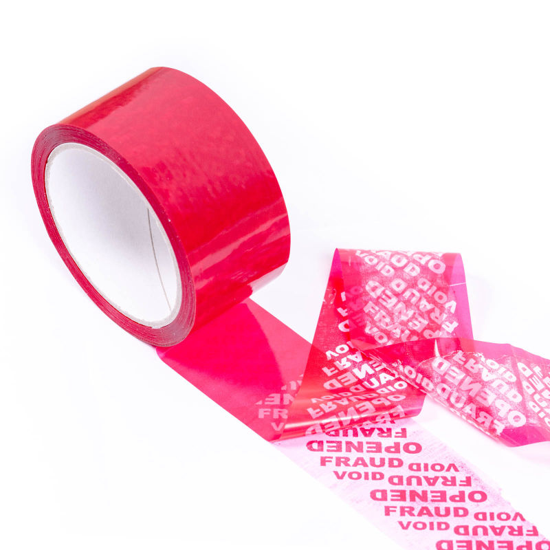 Premium Tamper Evident Security Tape Free Sample