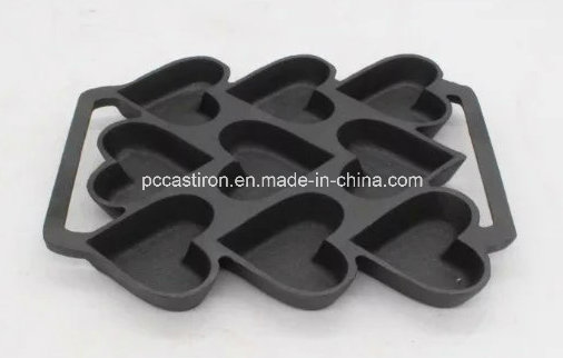 Preseasoned Danish Cake Pan for 6PCS Cake