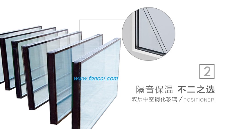 Seamless Waterproof Double Glass Sliding Aluminium Doors and Windows