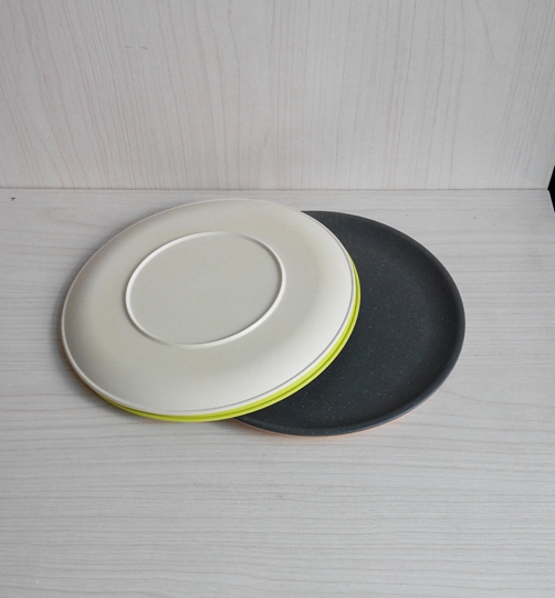 Bamboo Fiber Biodegradable Plate (BC-P1018)