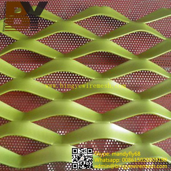 Aluminum Expanded Metal Sheet for Architectural Screens