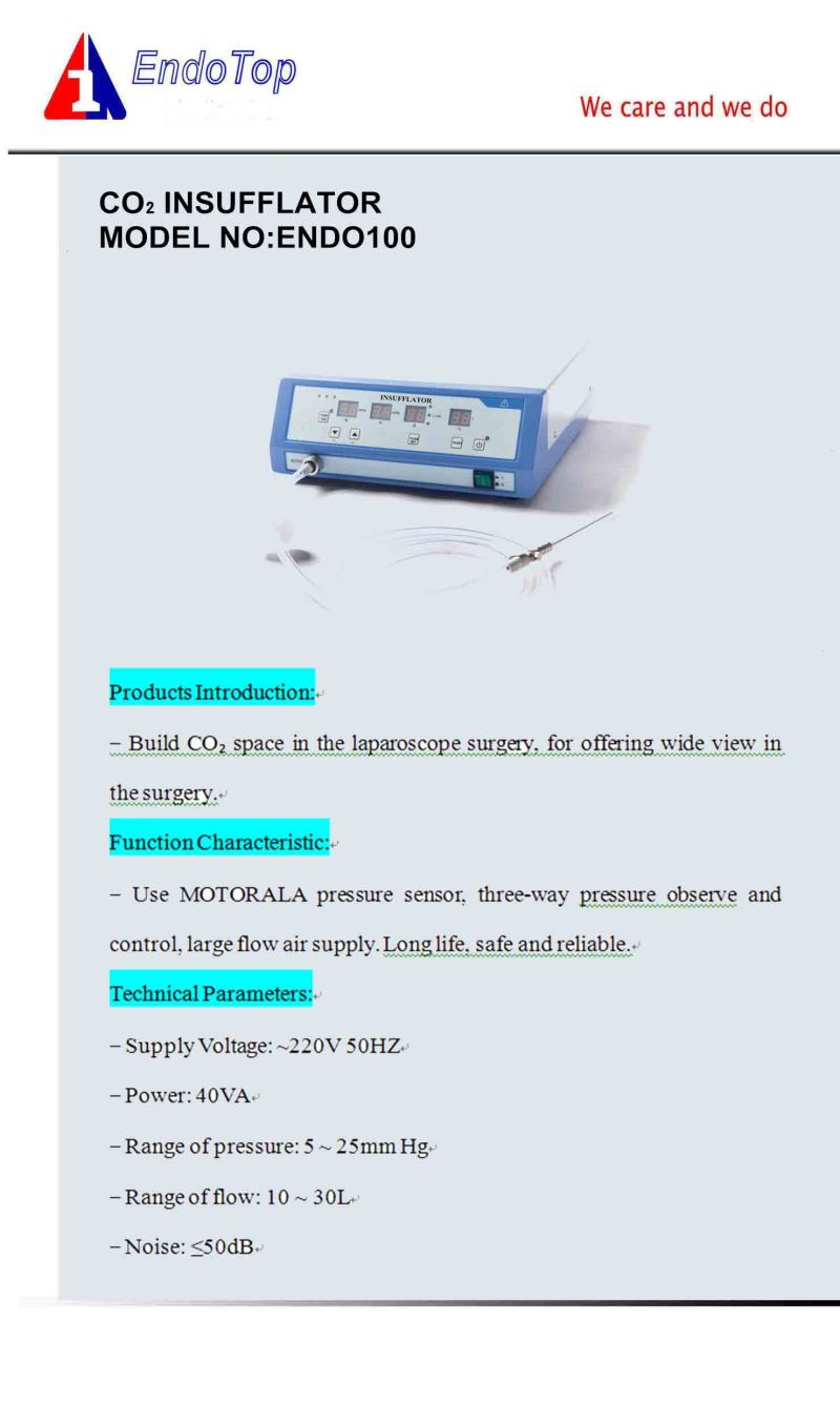 Medical Surgical Insufflator