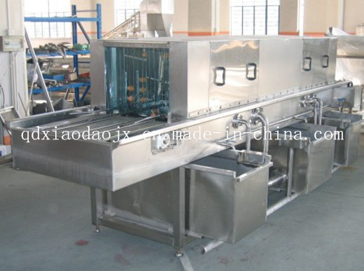 Automatic Steam Heating Plastic Crate Washing Machine