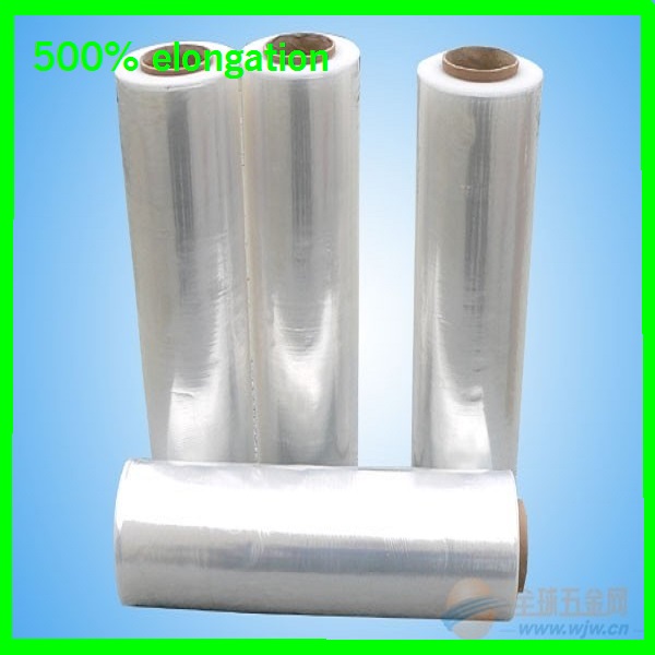 Transparent Manual Grade PE Stretch Film / Pallet Wrap