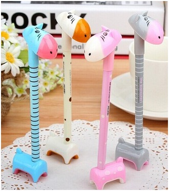 High Quality Plastic Promotional Ball Pen, Gifts Giraffe Pen Wholesale