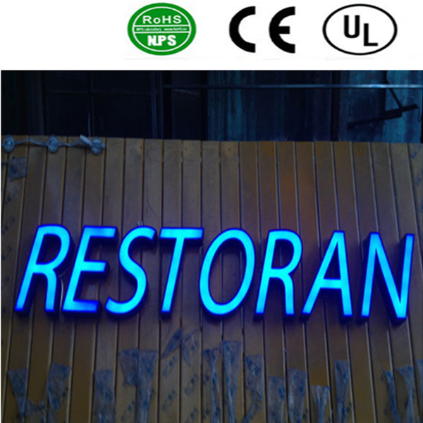 3D LED Lighting Vinyl Letters for Signs