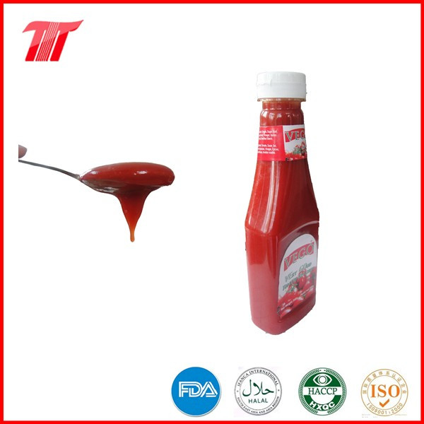 High Quality and Low Price 340 G Tomato Ketchup From China Wholesaler