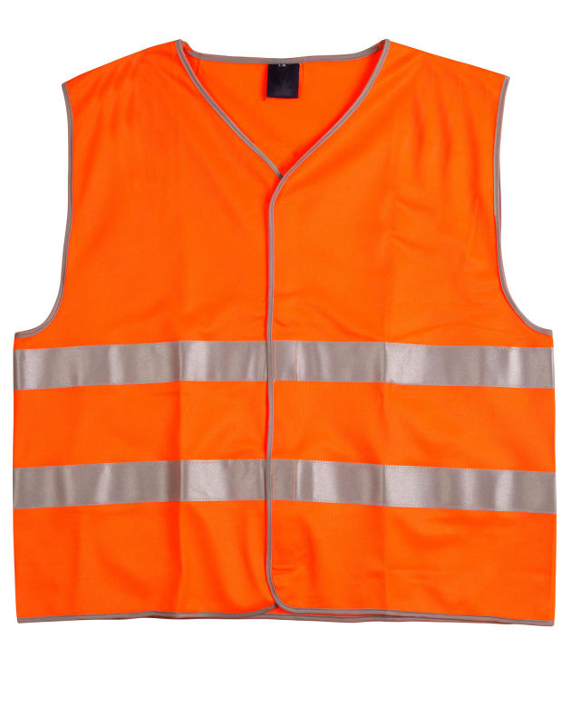 100% Polyester Hi Vis Reflective Tape Safety Vest