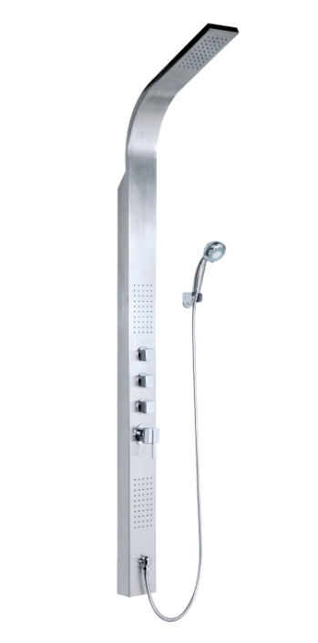 Steel Shower Panel with Thermostatic Faucet (YP-056)