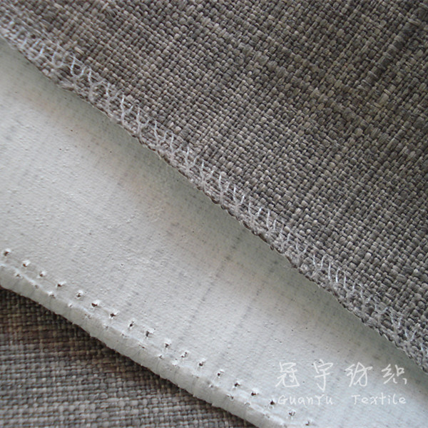 Coated Flame Retardant Linen Sofa Fabric