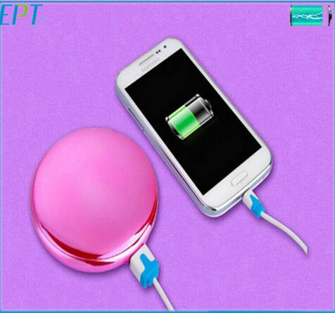 Multi Function Fashion Mirror Mobile Charger Super Slim Power Bank