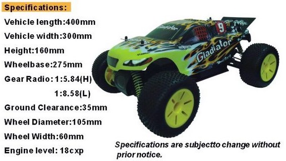 Professional Design RC Car Nitro High Speed Remote