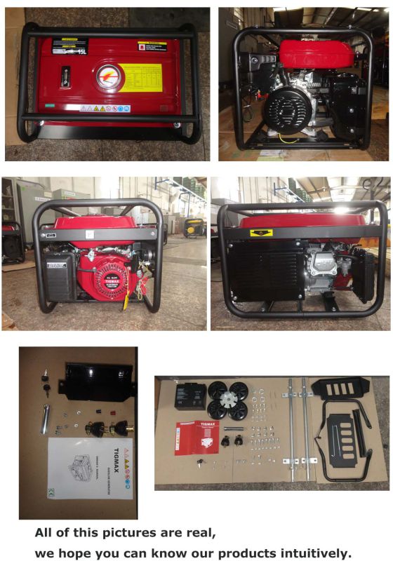 Tigmax Th2900dx Gasoline Generator 2kw Manual Start for Power Supply