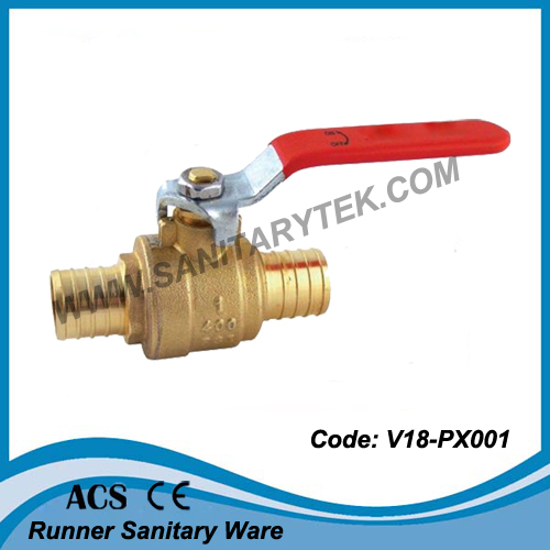 Brass Pex Ball Valve (V18-PX001)