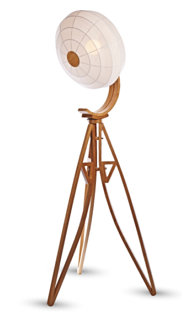 E27 60W Wooden Stand Floor Lighting (LBMD-QF)