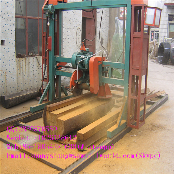 Top Quality Double Saw Blade Angle Sawmill