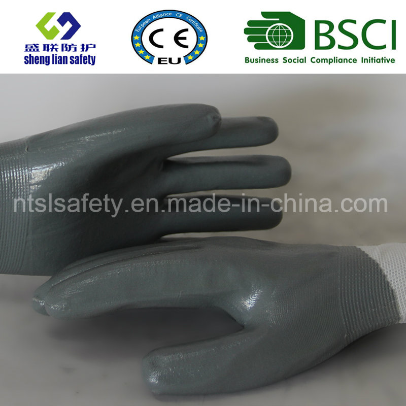 Fully Nitrile Coated Work Gloves (SL-N120)