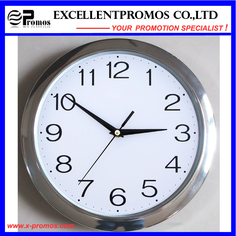 26cm Diameter 10inch Round Plastic Wall Clock (EP-item3)