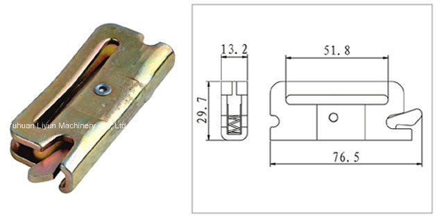 Series E/a Spring Fitting, Metal Logistic Track Fitting