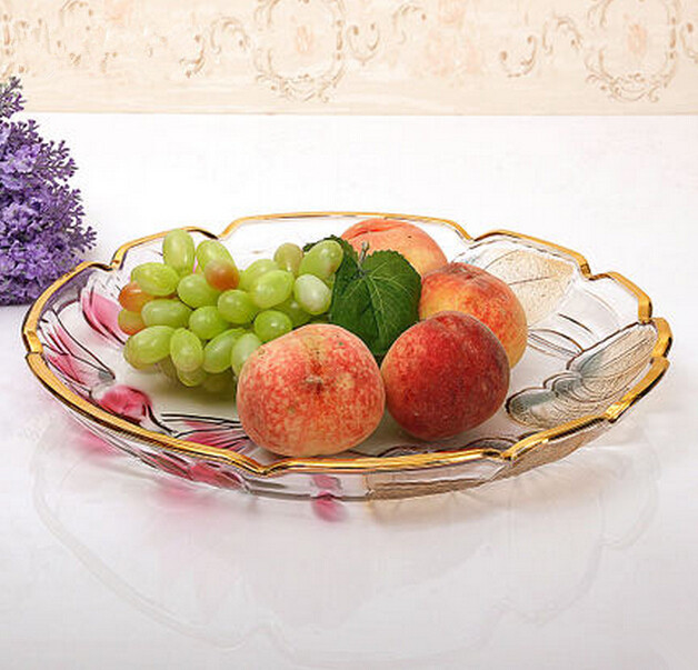 Hot Selling Reasonable Price Crystal Glass Fruit Bowl